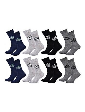 Chaussettes Pack HOMME JURASSIC WORLD - Pack de 8