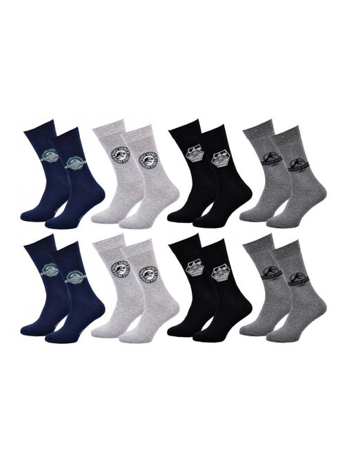 Chaussettes Pack HOMME JURASSIC WORLD - Pack de 8 - Kiabi