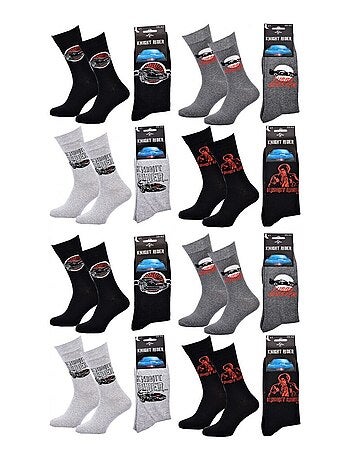 Chaussettes Pack HOMME K2000 - Pack de 8