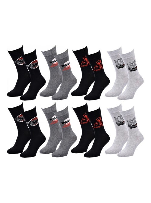 Chaussettes Pack HOMME K2000 - Pack de 8 - Kiabi