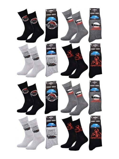 Chaussettes Pack HOMME K2000 - Pack de 8 - Kiabi
