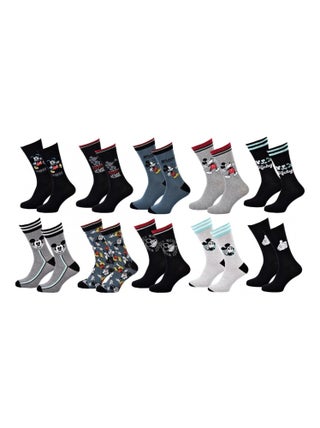 Chaussettes Pack HOMME MICKEY - Pack de 10