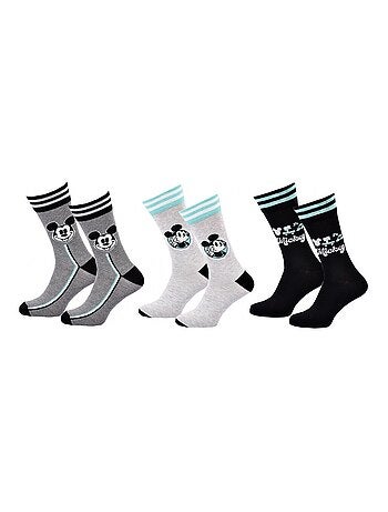 Chaussettes Pack HOMME MICKEY - Pack de 3