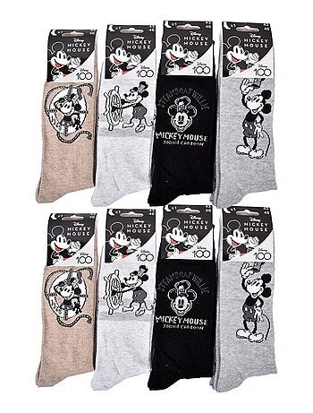 Chaussettes Pack HOMME MICKEY - Pack de 8