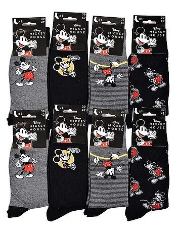 Chaussettes Pack HOMME MICKEY - Pack de 8
