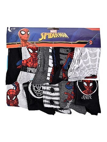 Chaussettes Pack HOMME SPIDERMAN - Pack de 9