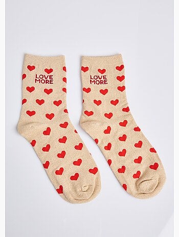 Chaussettes pailletées à message - AFIBEL