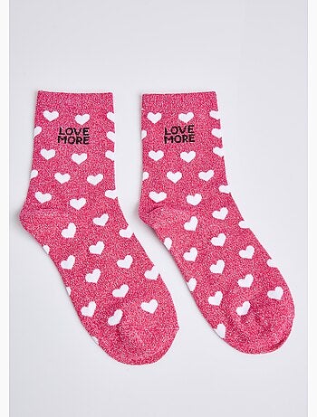Chaussettes pailletées à message - AFIBEL