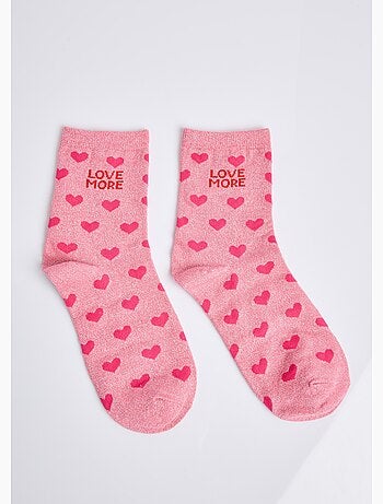 Chaussettes pailletées à message - AFIBEL