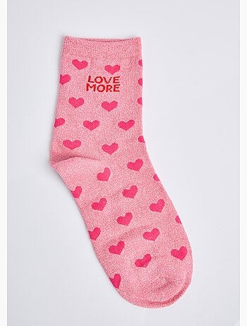 Chaussettes pailletées à message - AFIBEL