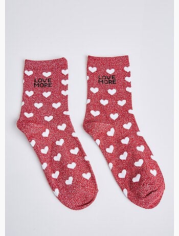 Chaussettes pailletées à message - AFIBEL