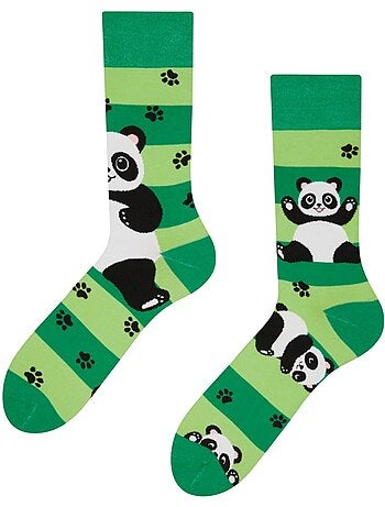 Chaussettes Pandas & Rayures