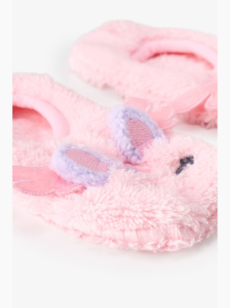 Chaussettes-pantoufles fille winged unicorn penti Rose - Kiabi