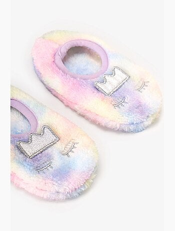 Chaussettes-pantoufles princess tiedye fille penti
