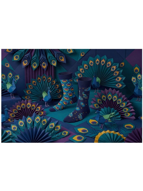 Chaussettes Paon Majestueux - Kiabi