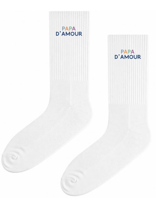 Chaussettes PAPA D'AMOUR COLORÉ - Kiabi Chaussettes PAPA D'AMOUR COLORÉ - Kiabi