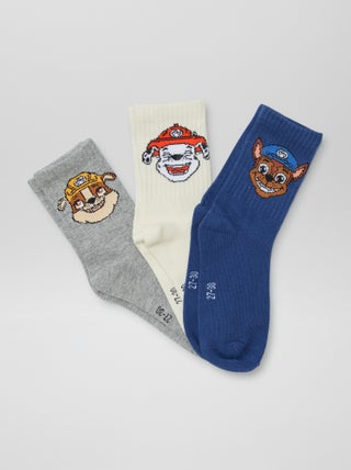 Chaussettes 'Pat Patrouille' - lot de 3