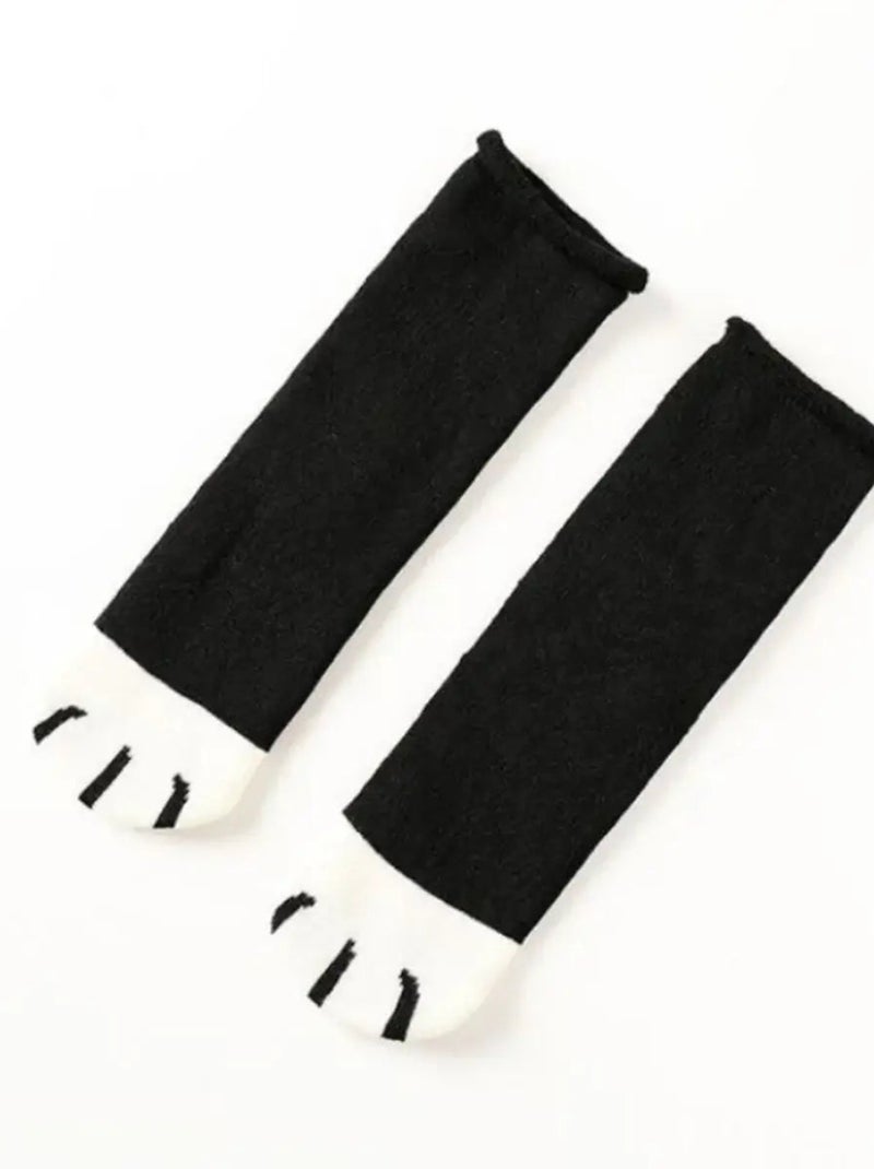 Chaussettes Pattes de Chats | Titeschaussettes Noir - Kiabi