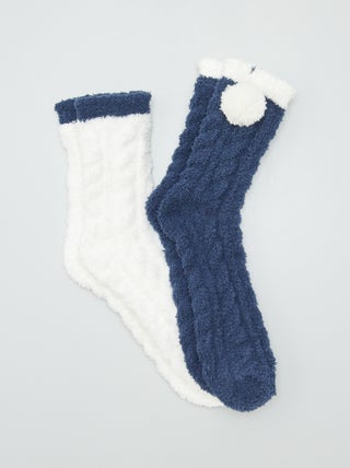 Chaussettes pilou - lot de 2