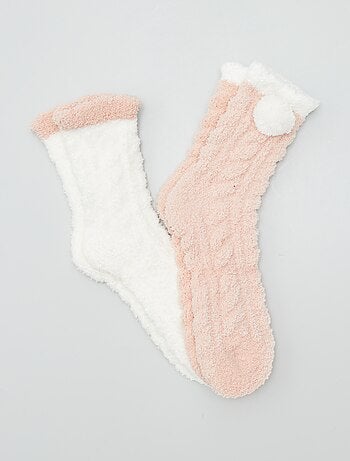 Chaussettes pilou - lot de 2