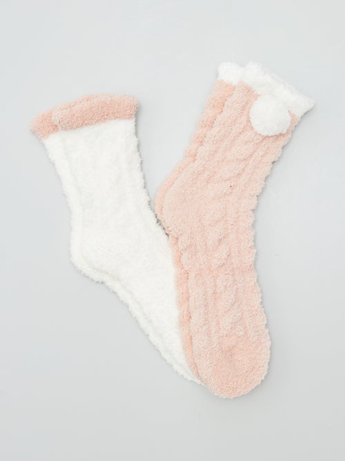 Chaussettes pilou - lot de 2 - Kiabi