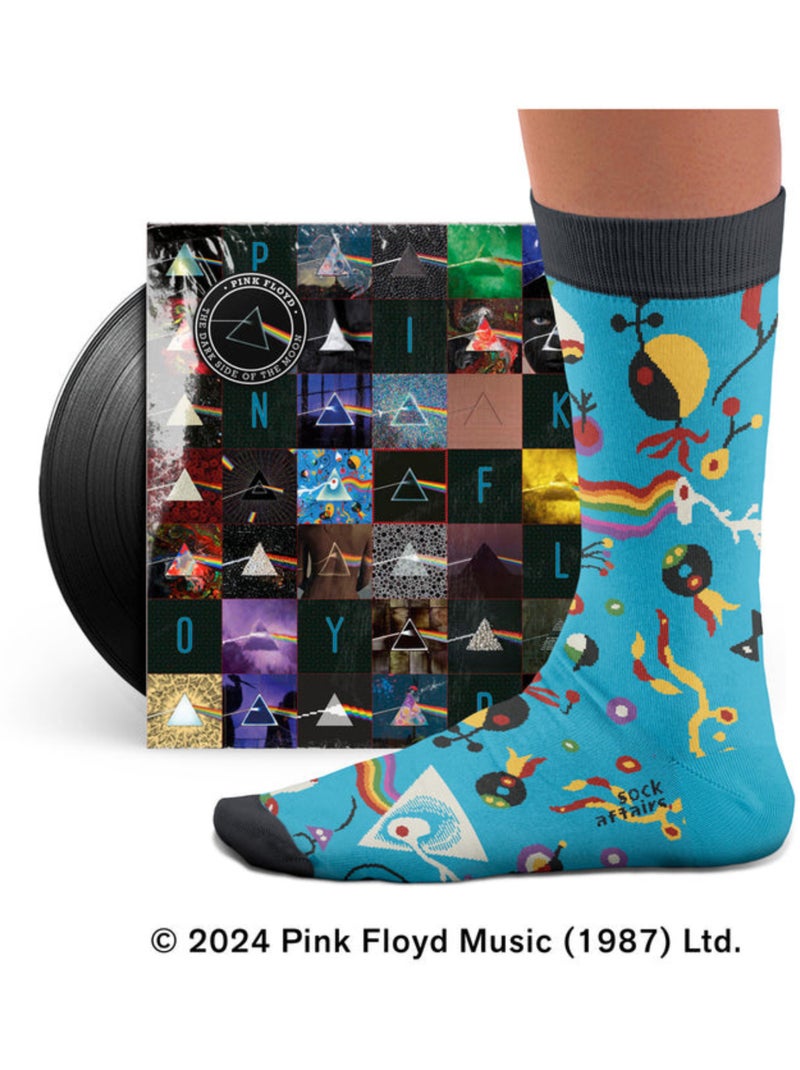 Chaussettes Pink Floyd, Dark Side of the Moon, Bleues Bleu - Kiabi