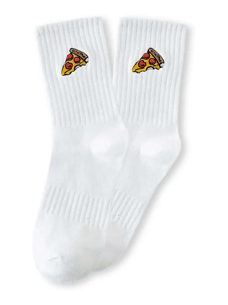 Chaussettes Pizza | Titeschaussettes Blanc - Kiabi