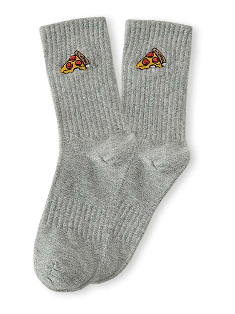 Chaussettes Pizza | Titeschaussettes Gris - Kiabi