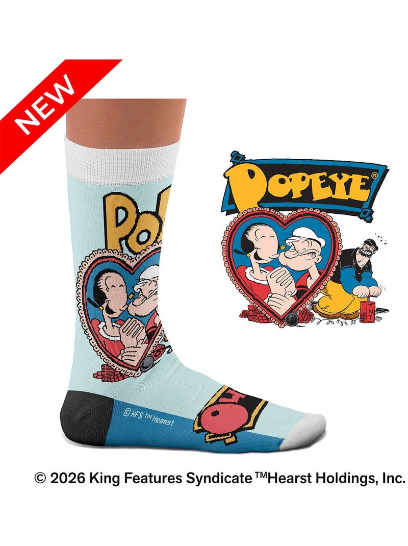 Chaussettes Popeye & Olive Rouge - Kiabi
