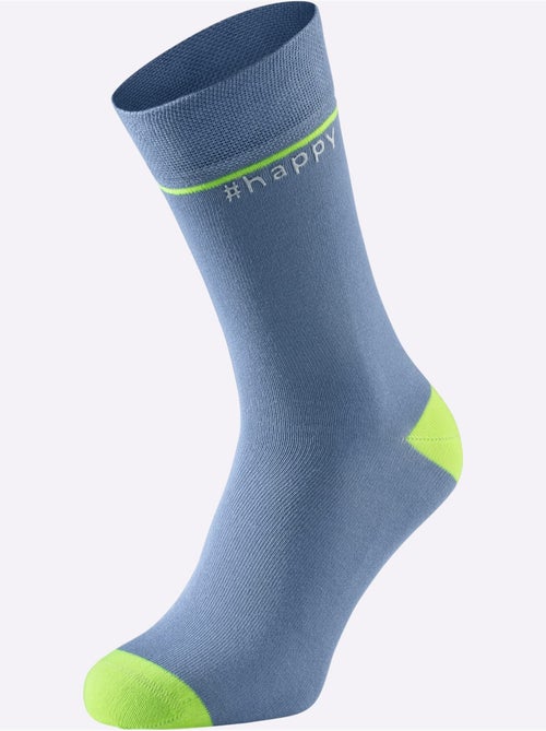 Chaussettes Pour Elle Et Lui - Taille Standard - Witt - Lot de 5 - Kiabi
