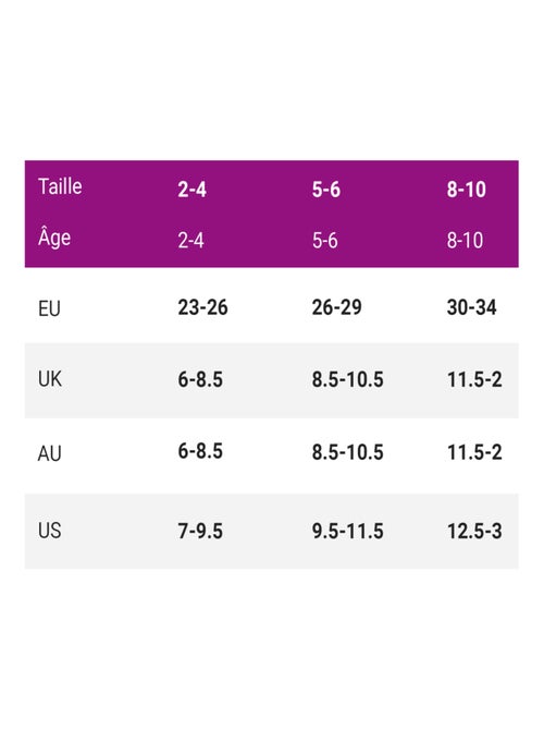 Chaussettes Pour Enfants Coton - VidaXL - Kiabi