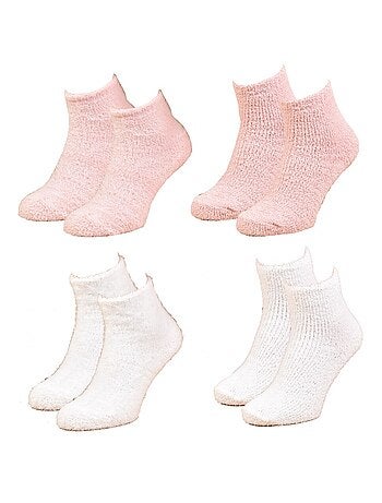 Chaussettes pour Femme Casa Socks Toucher Doux - Pack de 4