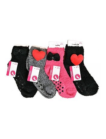 Chaussettes pour Femme Casa Socks Toucher Doux - Pack de 4