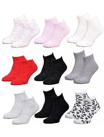 Chaussettes pour Femme Casa Socks Toucher Doux - Pack de 9