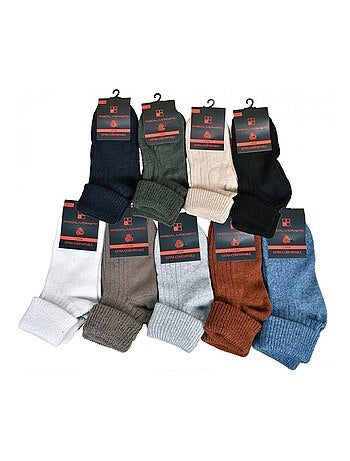 Chaussettes pour Femme Mi Saison Chaleur et Confort - Pack de 9