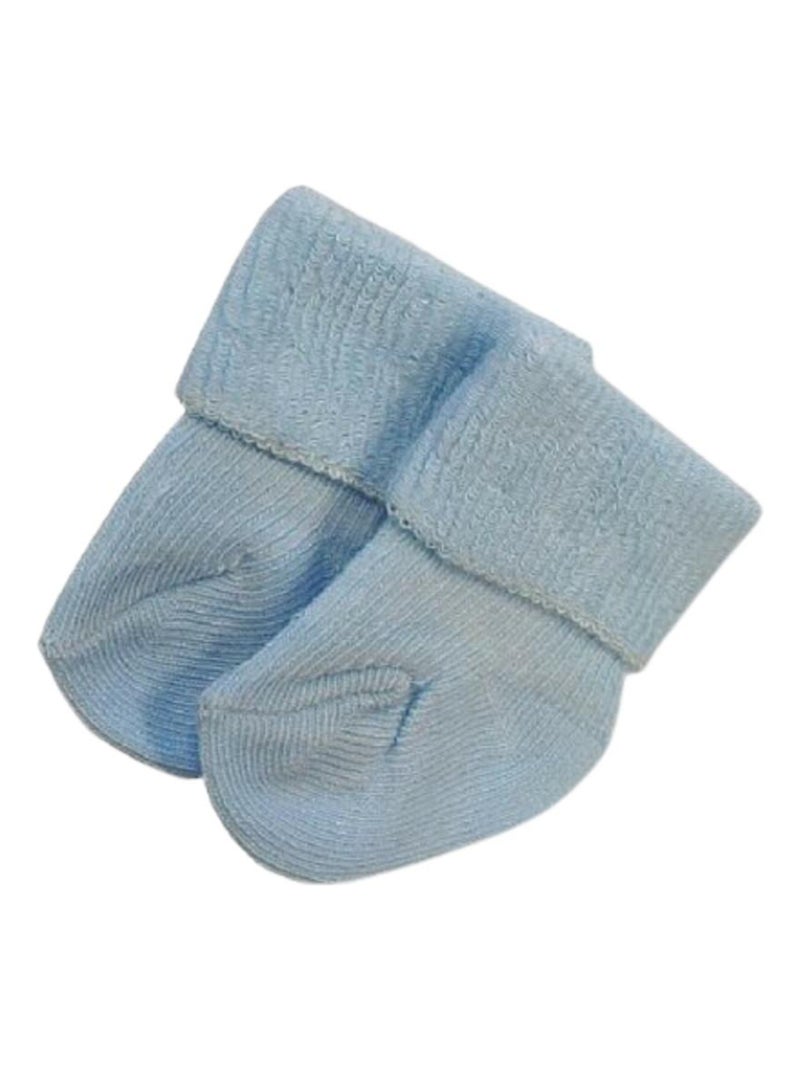 Chaussettes pour prématuré Bleu ciel - Kiabi