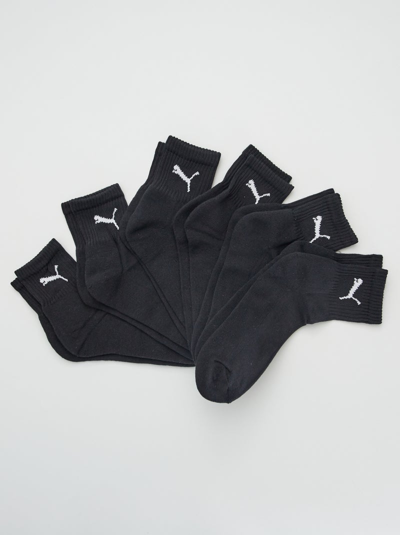 Chaussettes 'Puma' - Lot de 6 noir - Kiabi