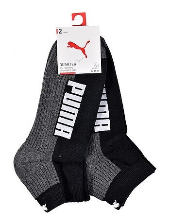 Chaussettes PUMA QUARTER - Pack de 6