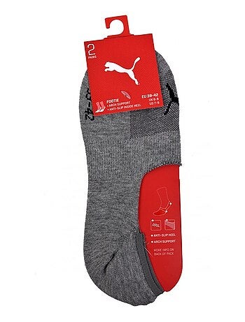 Chaussettes PUMA Socquettes FOOTIES - Pack de 2
