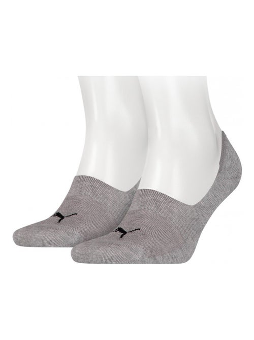 Chaussettes PUMA Socquettes FOOTIES - Pack de 2 - Kiabi