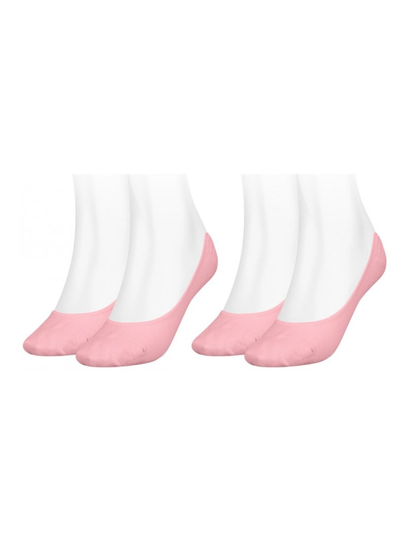 Chaussettes PUMA Socquettes FOOTIES - Pack de 2 Rose - Kiabi
