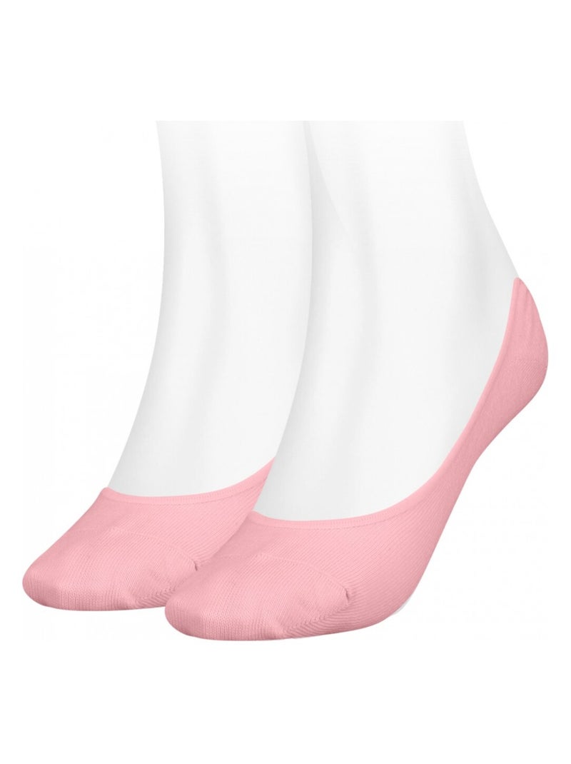 Chaussettes PUMA Socquettes FOOTIES - Pack de 2 Rose - Kiabi