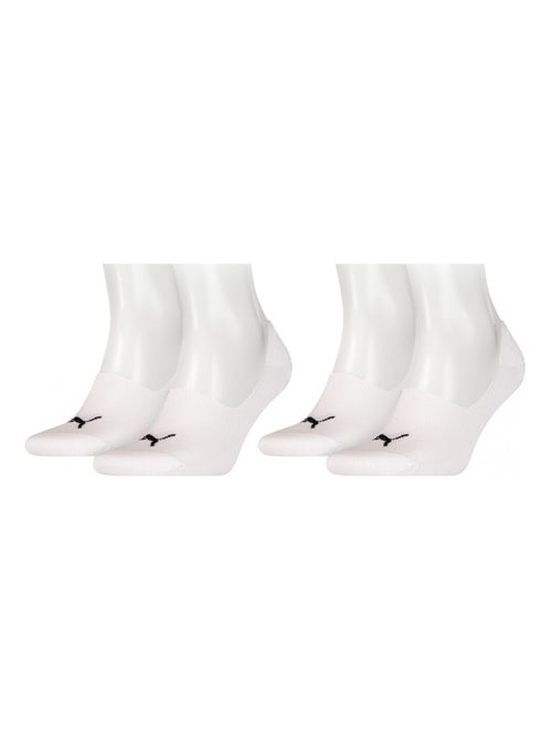Chaussettes PUMA Socquettes FOOTIES - Pack de 4 - Kiabi