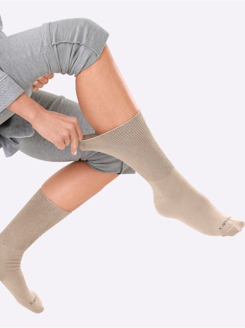 Chaussettes Qualité Coton - Taille Standard - Witt - Lot de 2 - Kiabi