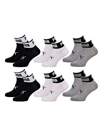 Chaussettes QUARTER PUMA - Pack de 6