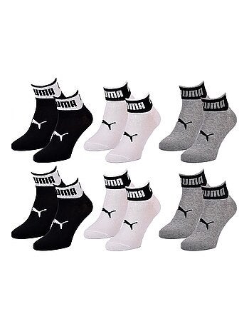 Chaussettes QUARTER PUMA - Pack de 6