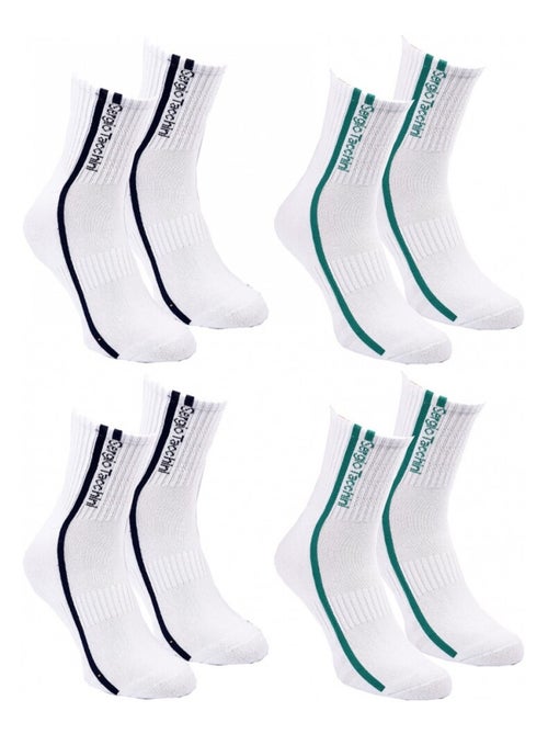 Chaussettes QUARTER SERGIO TACCHINI Lot de 4 Paires - Kiabi