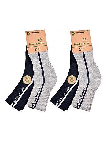 Chaussettes QUARTER SERGIO TACCHINI Lot de 4 Paires