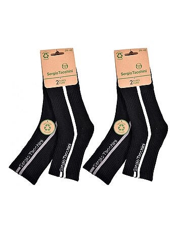 Chaussettes QUARTER SERGIO TACCHINI Lot de 4 Paires