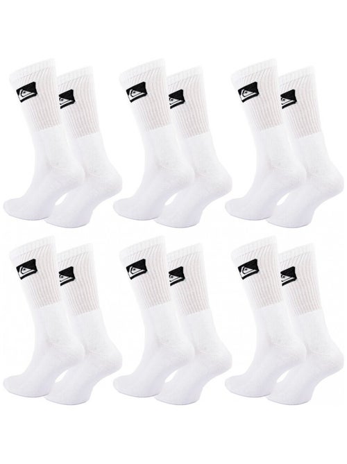 Chaussettes QUIKSILVER CUSHIONED CREW - Pack de 6 - Kiabi